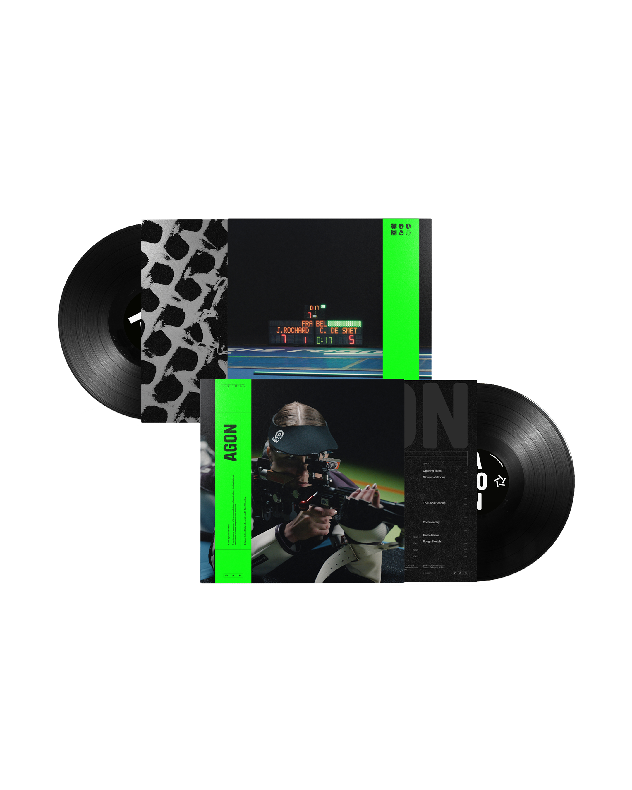 AGON OFFIZIELLER SOUNDTRACK AUF VINYL & EXKLUSIVES POSTER-SET