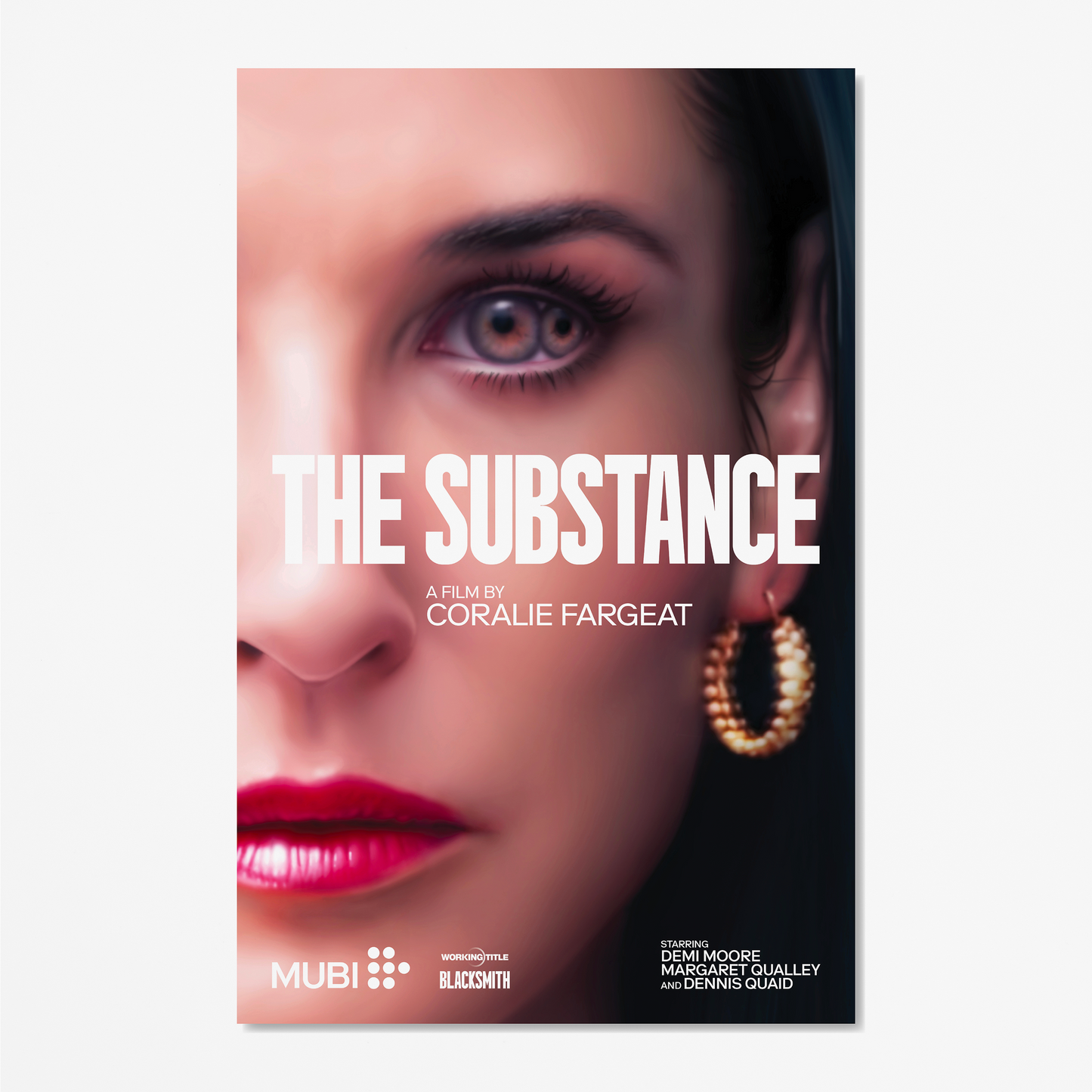 Mini poster of Demi Moore in THE SUBSTANCE