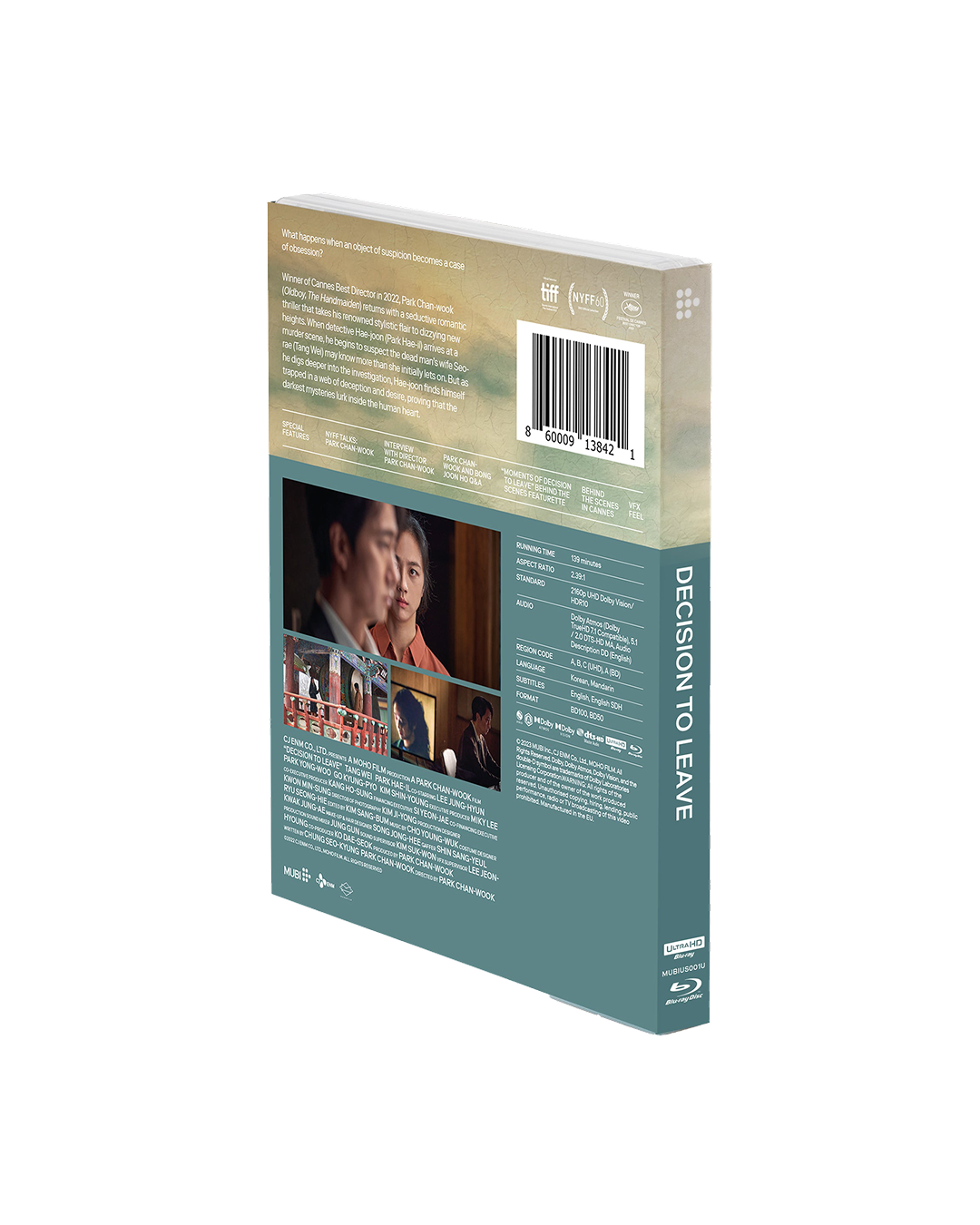 DECISION TO LEAVE 4K UHD [Blu-ray]