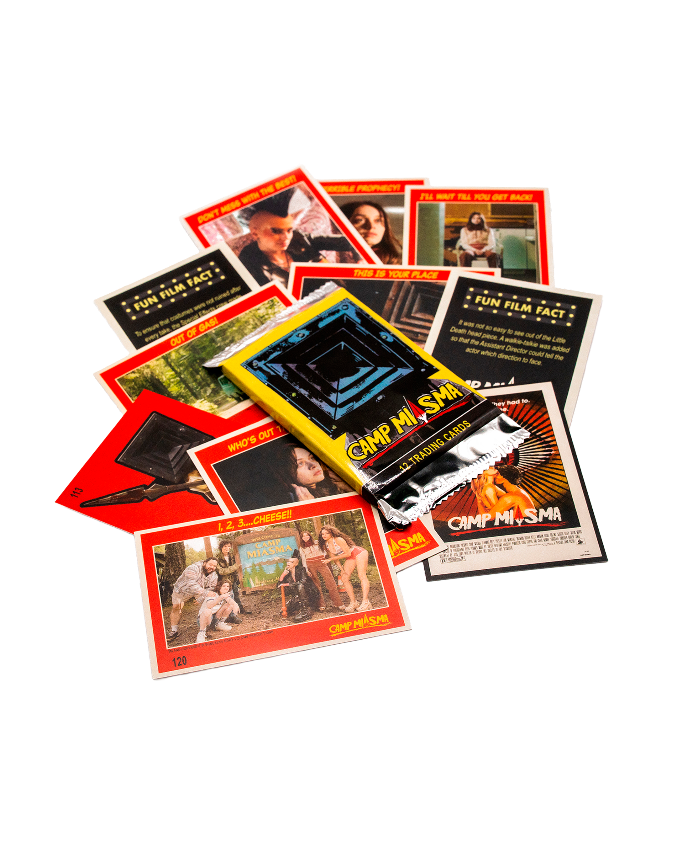 CAMP MIASMA x MUTANT TRADING CARD SET