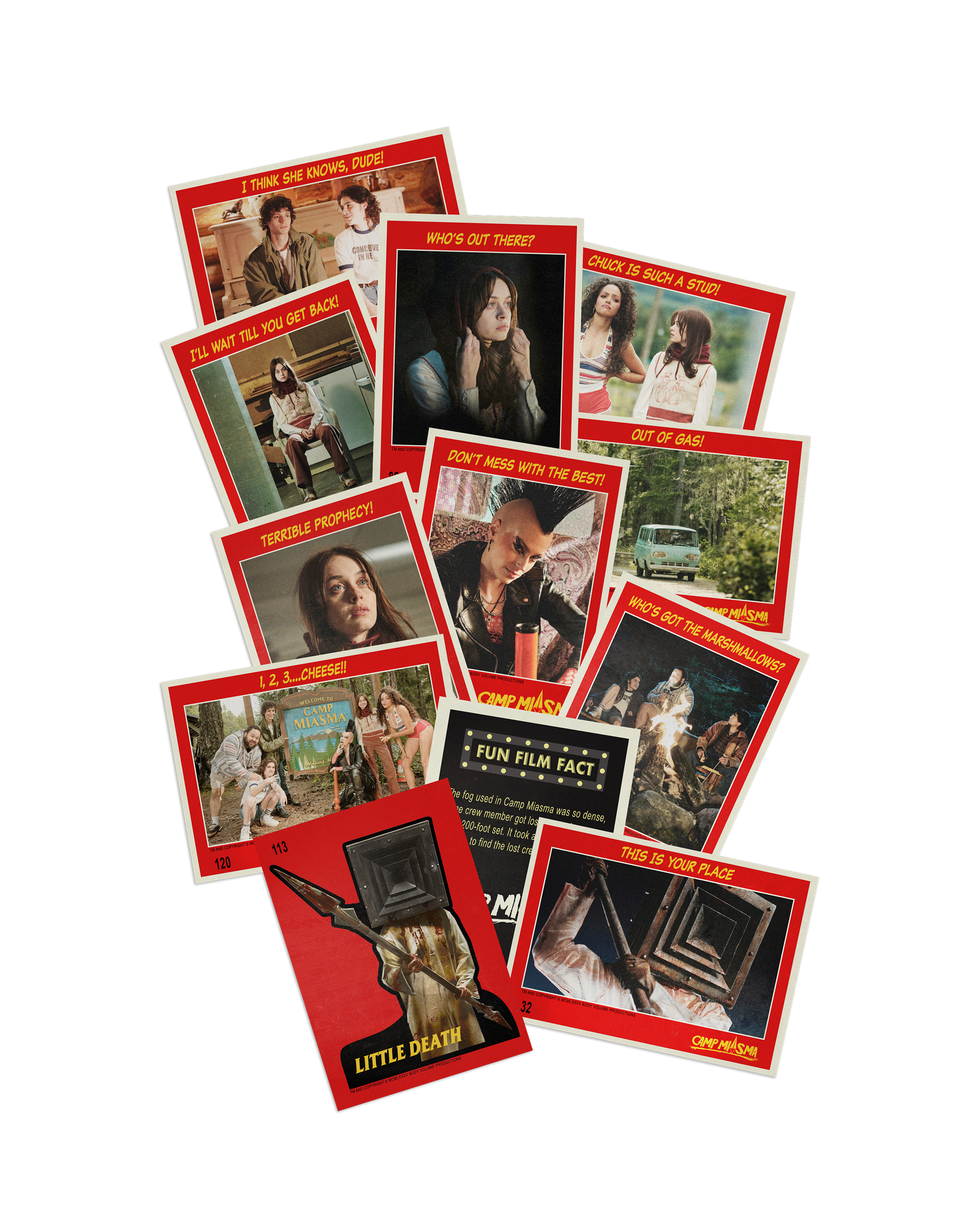 CAMP MIASMA x MUTANT TRADING CARD SET