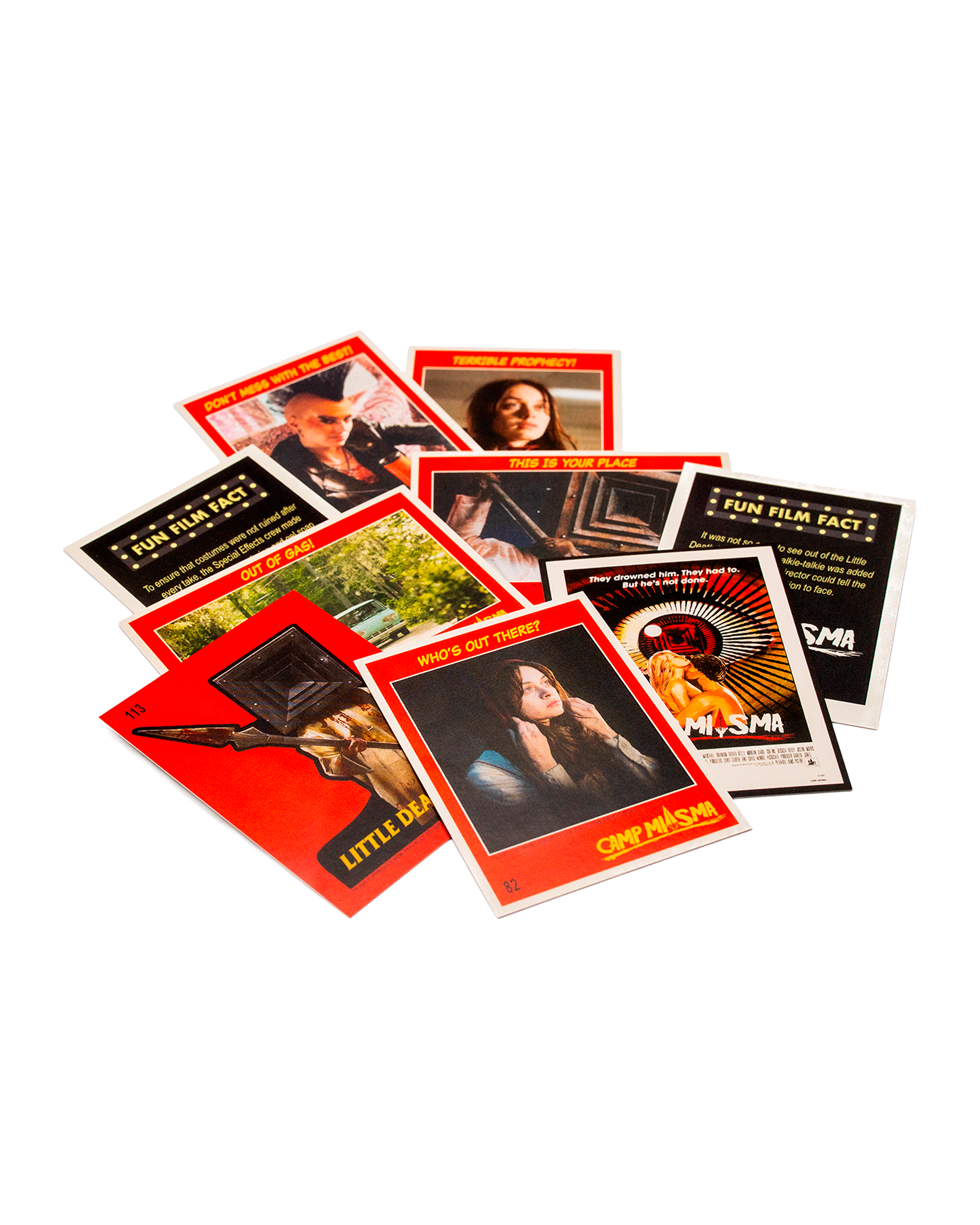 CAMP MIASMA x MUTANT TRADING CARD SET