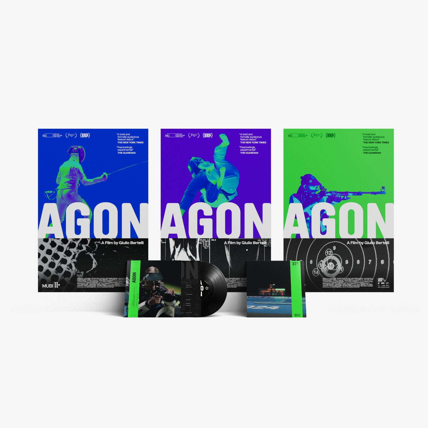 AGON OFFICIAL SOUNDTRACK VINYL & EXCLUSIVE POSTER SET