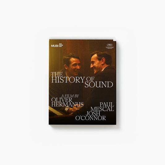 Blu-Ray Case Cover of THE HISTORY OF SOUND from MUBI