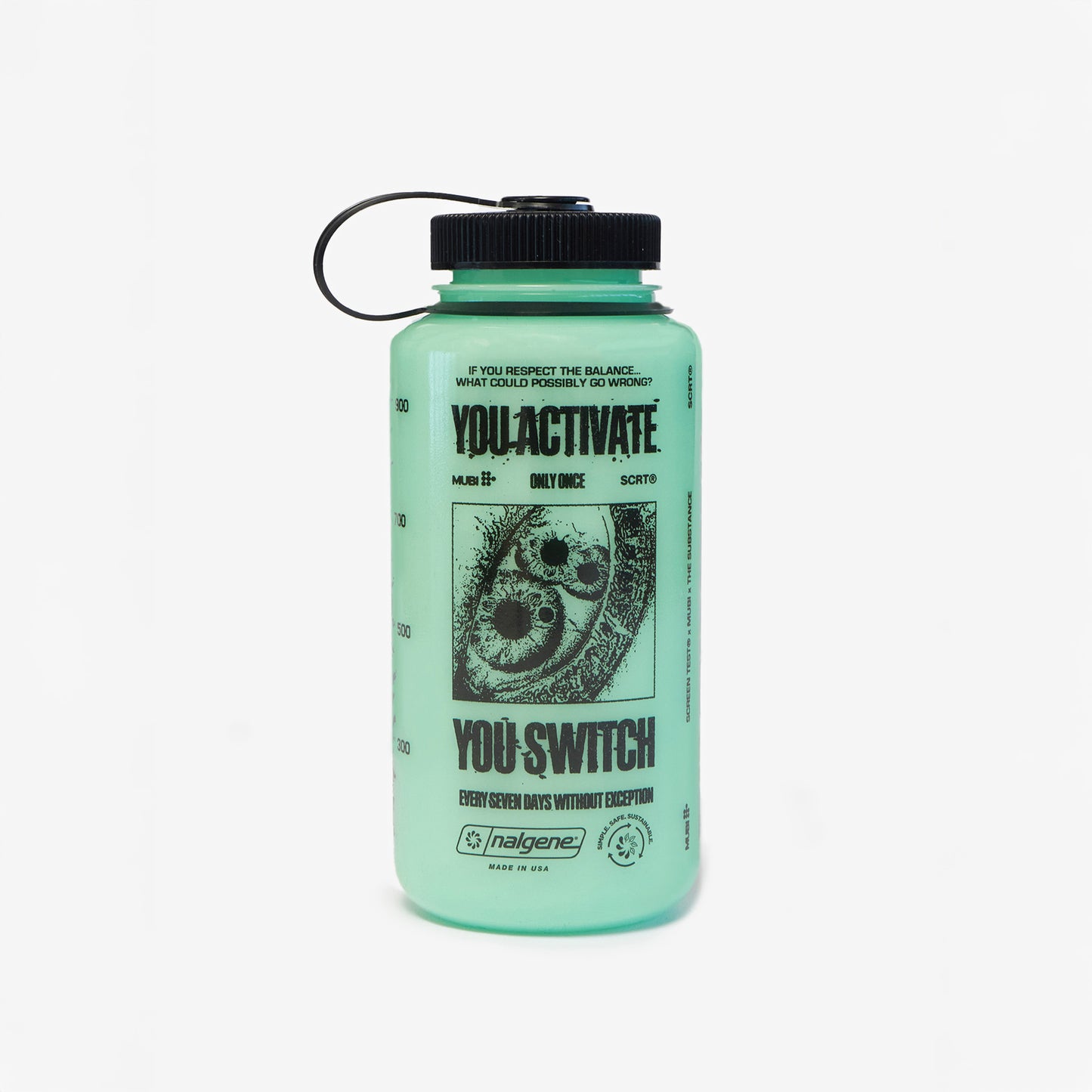 MUBI x SCRT: ACTIVATOR BOTTLE - GLOW GREEN