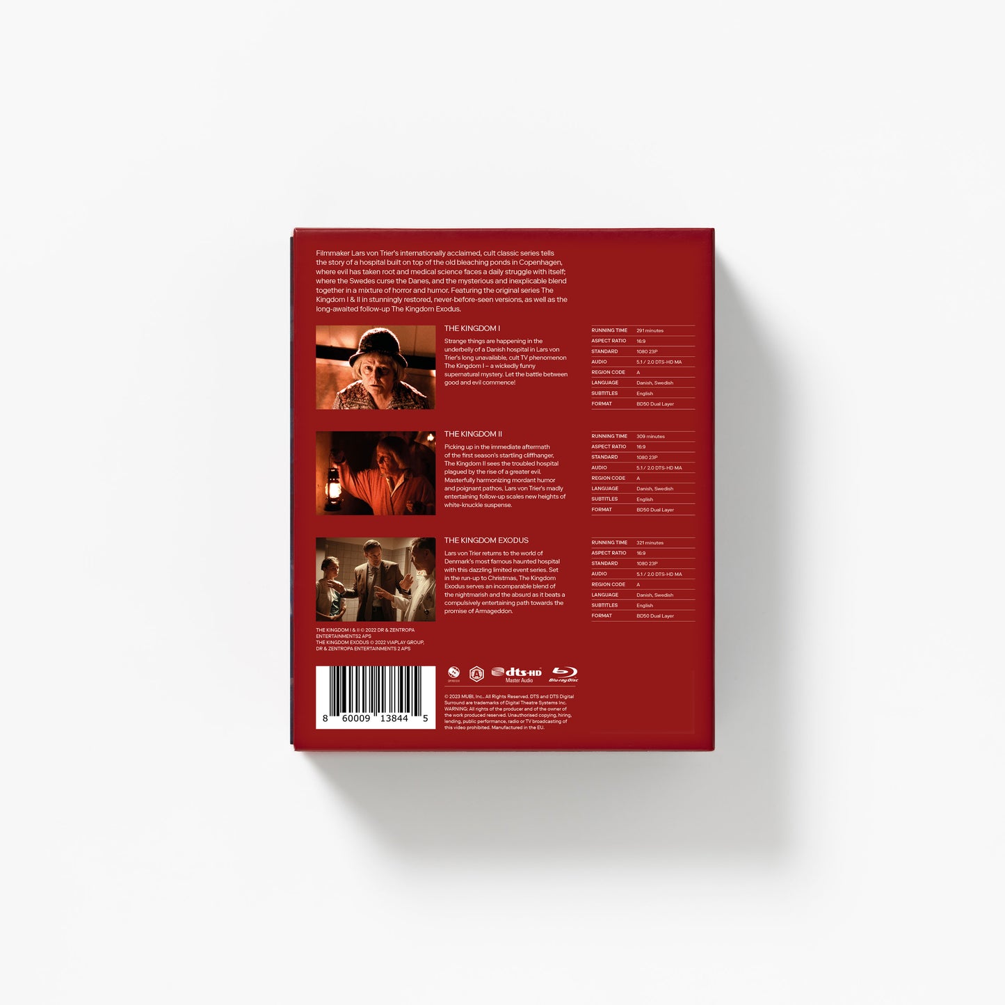 LARS VON TRIER’S THE KINGDOM TRILOGY [Blu-ray]