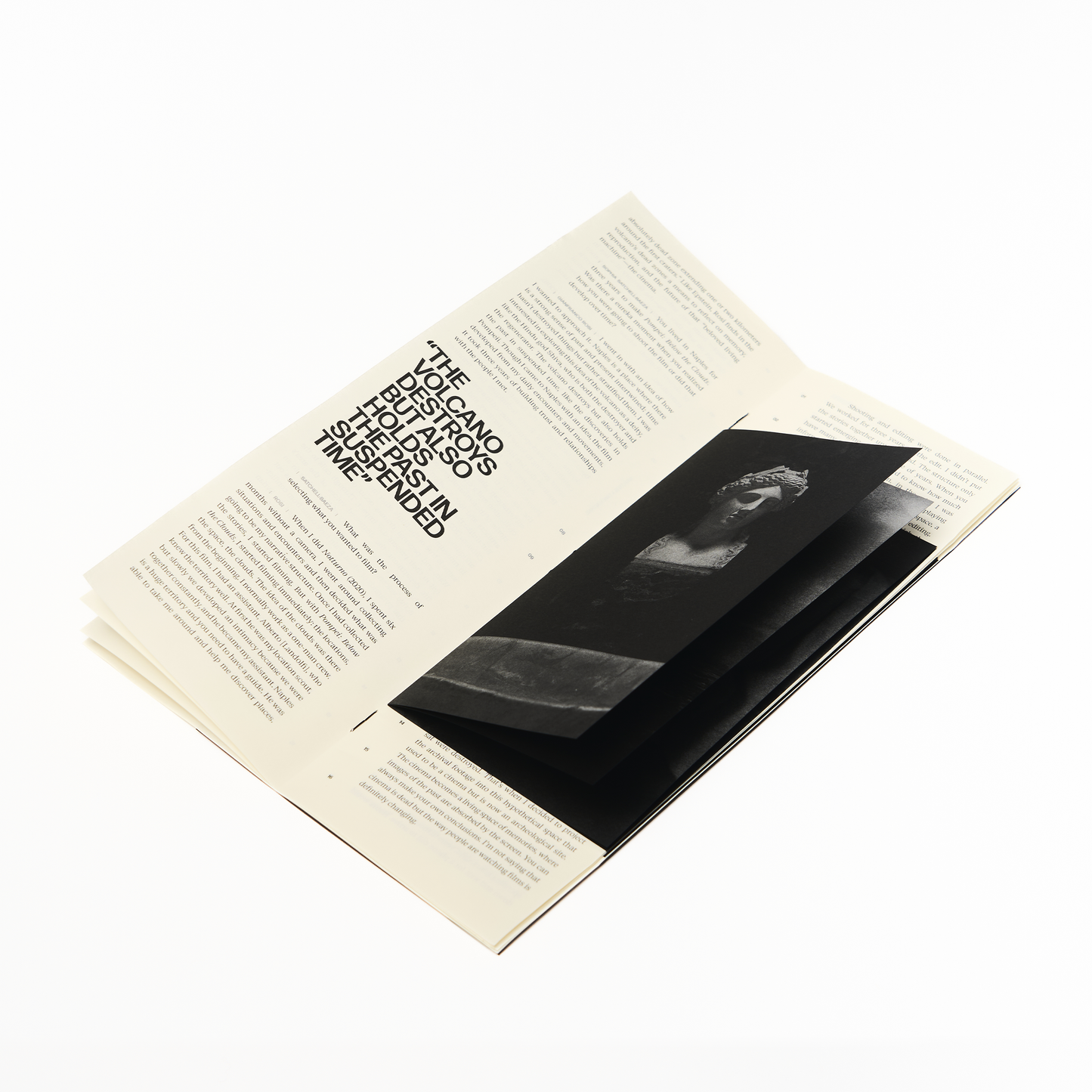 Inside the POMPEI: BELOW THE CLOUDS companion zine