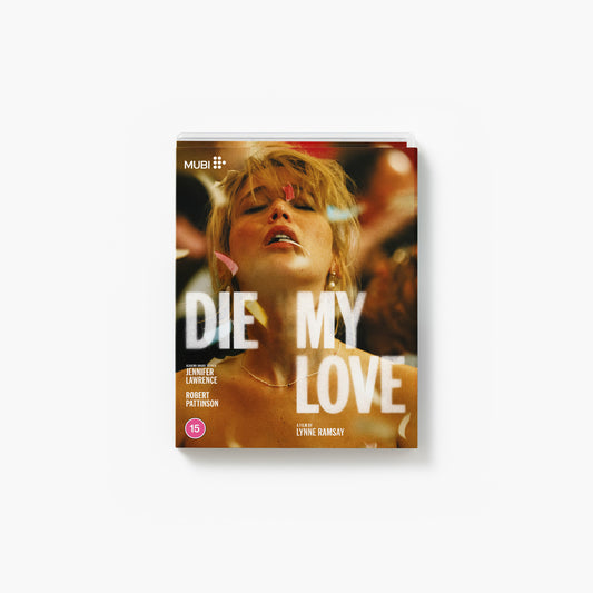 DIE MY LOVE blu-ray front cover