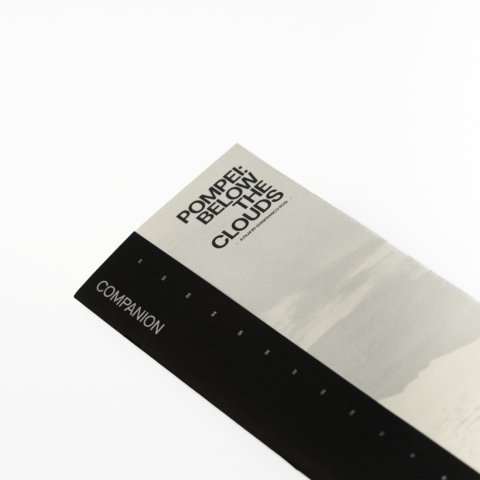 Zine titled 'Pompeii Below the Clouds' 